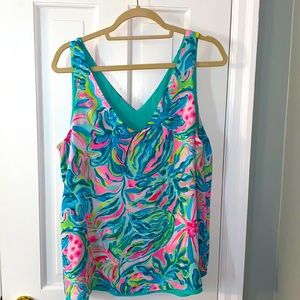 Lilly Pulitzer sleeveless v-neck